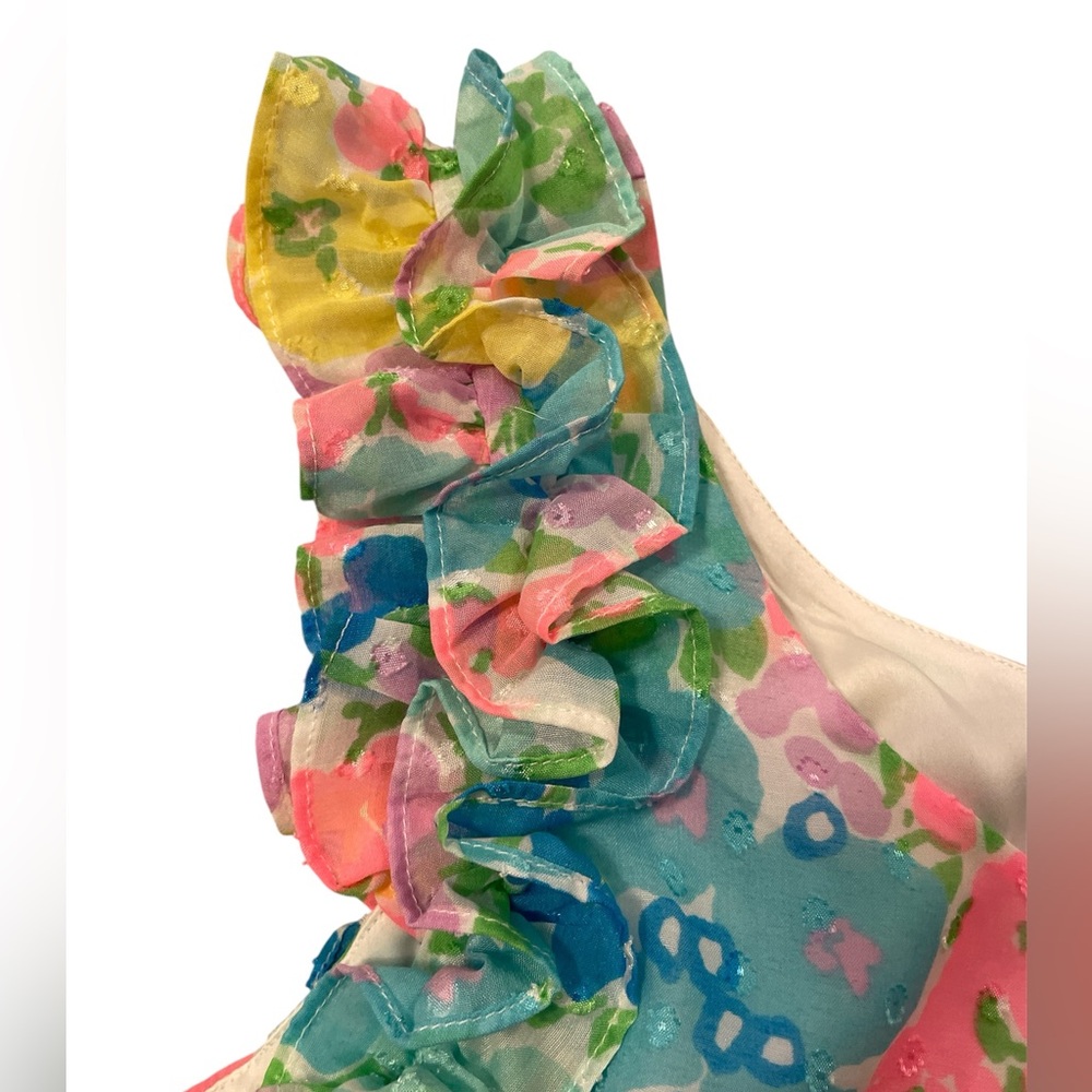 Lilly Pulitzer Floral Sleeveless Dress Size S - Picture 5 of 6